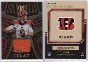 2021 Panini Gold Standard Gold Gear /199 Joe Burrow #GG-JB.2