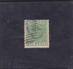 PORTUGUESE INDIA CROWN 10 R. Perf. 13,5 AF # 57 - Picture 1 of 1
