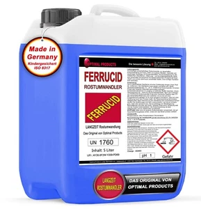 Rostumwandler Witterungsfest Feuchtigkeitsbeständig ROSTLÖSER Ferrucid 5 Liter - Bild 1 von 12