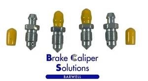Bleed Screws/Nipples for Porsche 911 966 Front Calipers 1997-2005 10x1 x4 - Picture 1 of 1