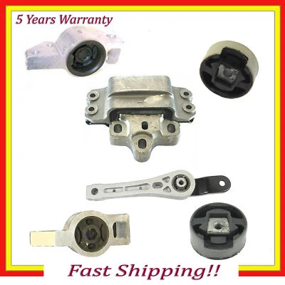 Engine Motor @ Transmission Mount For Audi A3 Volkswagen GTI Jetta 2.0L Set 6PCS — 第 1/4 张图片