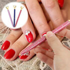 3Pcs Nail Art Pen Set for DIY Decoration - , Rose Red, Purple
