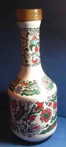 S. & E. & A. Vintage Metaxa Greek Cognac EMPTY Handmade Porcelain Bottle w/cork - Picture 1 of 9