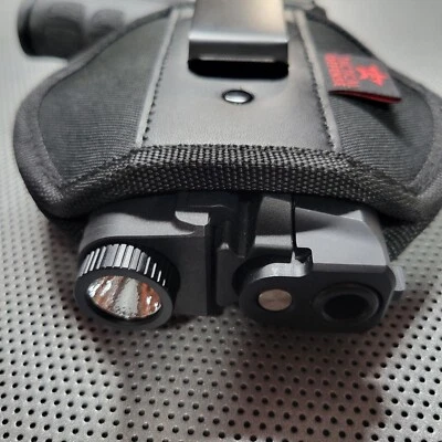 EZSHOOT FLASHLIGHT HOLSTER IWB OPTIC AMBIDEXTROUS CR TACTICAL DEFENSE MEDIUM  - Image 1 of 4