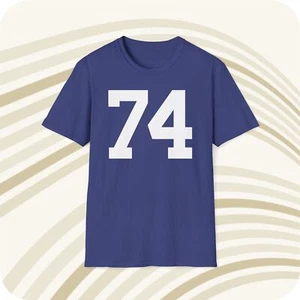 T-shirt maglia Bob Lilly #74 Dallas Cowboys NFL - stampa fronte e retro - Foto 1 di 6