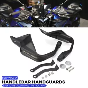 Handlebar Handguards Protection For YAMAHA MT-03 MT-25 2017-2024 MT03 MT25 2022 - Picture 1 of 24