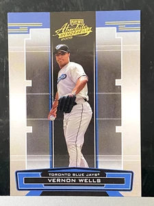 Vernon WELLS 2005 Donruss Playoff #35 Toronto Blue Jays - Picture 1 of 2