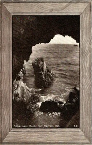 1910. FISHERMAN'S ROCK, PORT HARFORD, CA. Postkarte TM13 - Bild 1 von 2