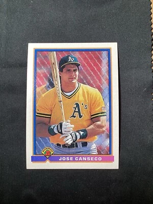 Bowman 1991 - #227 José Canseco casi nuevo Foto 1 de 4