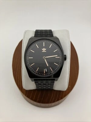 Reloj Adidas Process M1 para hombre 38 mm tono negro esfera negra Z023077-00 - FUNCIONA Foto 1 de 4