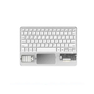 Transparent shell Backlight ultrathin Wireless keyboard With touchpad Portable - Picture 1 of 13
