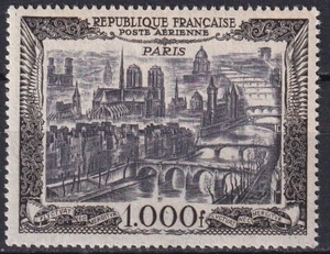 Francia 1950 Yvert A 29 Parigi Ponte Architettura MNH VF - Foto 1 di 1