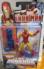 Marvel Legends Hasbro Classic Iron Man 6  Figure Iron Monger Series BAF