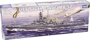 Trumpeter 1/700 USS South Dakota BB57 Battleship 1945 Model Kit,Boats & Ships - Picture 1 of 1