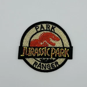 MR ALE Jurassic Park “Ranger” 2.95” Movie Logo Embroidered Iron On Patch P151c - Picture 1 of 3