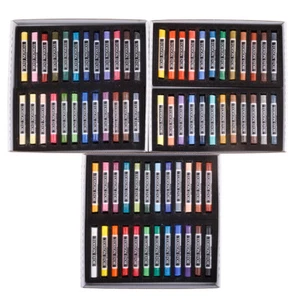 Ensemble PASTEL rond sec 24-72 couleurs KOH-I-NOOR Toison 8517 8516 fournitures d'art - Photo 1 sur 28