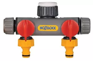 (2252) Conector de grifo de 2 vías Hozelock - Imagen 1 de 3