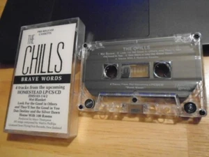 RARE PROMO Chills CASSETTE TAPE Brave Words SAMPLER new zealand LUNA Verlaines ! - Picture 1 of 2