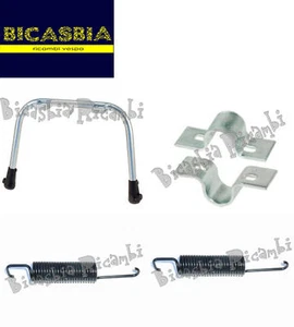 8960 CAVALLETTO DM 20 CENTRALE ZINCATO + STAFFE + 2 MOLLE VESPA 50 R L N SPECIAL - Picture 1 of 1