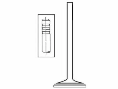 Válvula de escape 39495GY 1996 1997 para Audi Cabriolet 1995-1998 Foto 1 de 2