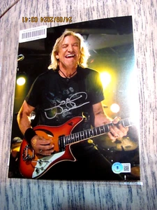 Foto autografiada firmada por Joe Walsh EAGLES 8x10 Beckett ¡BAS! - Imagen 1 de 1