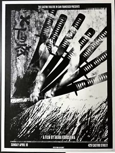 Póster de Kurosawa's The Seven Samurai 2011, firmado #'d por O'Daniel - Imagen 1 de 1