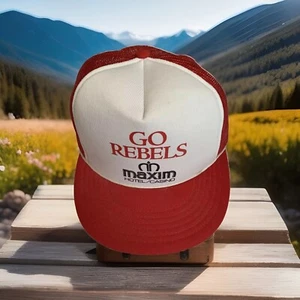UNLV Rebels Maxim Hotel Casino Cap Hat Snapback University Nevada Las Vegas - Picture 1 of 4