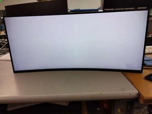LG 34 inch Curved Ultrawide™ WQHD (3440 x 1440) Monitor, Black- 34WR50QC-B - Picture 1 of 2
