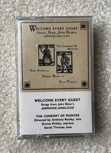 John Blow AMPHION ANGLICUS Welcome Every Guest Cassette Tape NEW SEALED Chrome - Picture 1 of 3