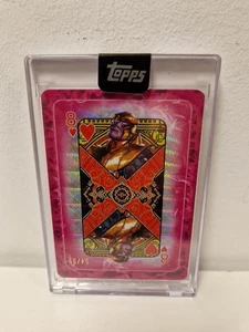 Topps Marvel Mint Gambit Deck Ssp Thanos /99 - Bild 1 von 4