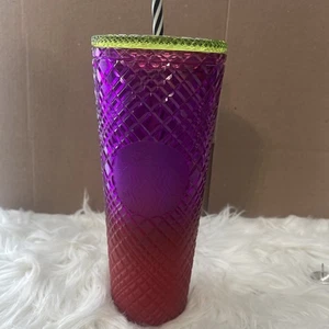 Starbucks "SHE x THIS" Shae Anthony Spring 2024 Jeweled Ombre Tumbler Venti 24oz - Bild 1 von 7