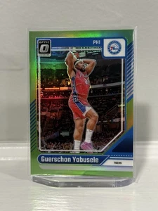 Guerschon Yabusele 2024-25 Donruss Optic Basketball Green Prizm /149 76ers - Bild 1 von 3