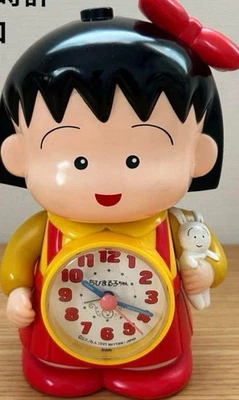 Reloj de ritmo Chibi Maruko-chan Maruko reloj despertador parlante 1995 - Imagen 1 de 4