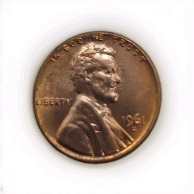 Centavo conmemorativo Lincoln 1961-D sin circular Foto 1 de 2