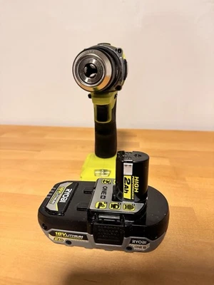 Taladro atornillador sin escobillas con mandril Ryobi 3/8 18 V inalámbrico Foto 1 de 4