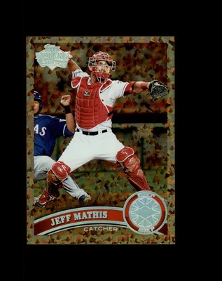 #474 Jeff Mathis 2011 Topps Cognac Diamond Anniversary Parallel - Image 1 of 2