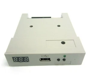 3.5" 1.44MB SFR1M44-U100K Diskettenlaufwerk USB Emulator Floppy Disk GRAU D0P5 - Bild 1 von 5