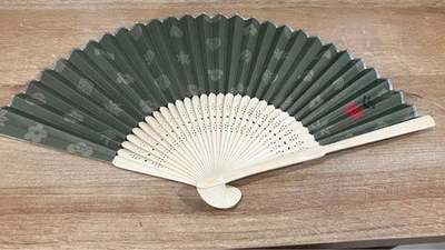 Ventilador plegable Sensu verde Foto 1 de 3