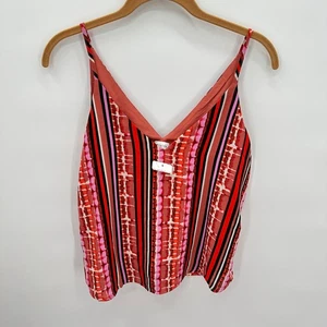 EVEREVE NWT Allison Joy Jayda Stripe Cami Tank Blouse // XS - Picture 1 of 7