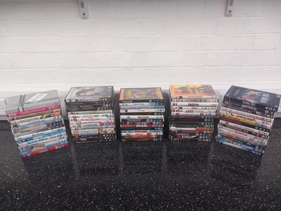 JobLot 74x DVDs Movies Wholesale Bundle Films Mixed Car Boot Market Charity Sale - Image 1 of 4