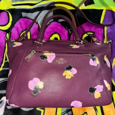 Coach Prairie Satchel in Floral Print Leather - Image 1 of 4