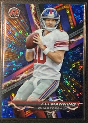 2023 Topps Composite - Resurgence Eli Manning #69 Blue & Orange Spark Refractor - Image 1 of 2
