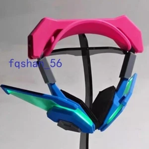 Overwatch OW2 D.Va Bluetooth Wireless Headphones Headset Cosplay Props Headband - Picture 1 of 11