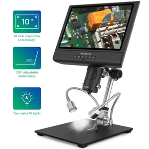 Andonstar AD209 10" LCD Screen Digital Microscope for Phone Repair &Crafts - Picture 1 of 6