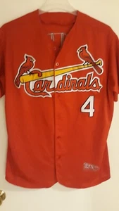 Majestic St Louis Cardinals Molina #4 jersey stitched mens XL - Bild 1 von 4