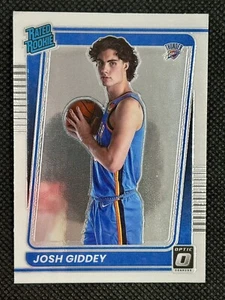 2021-22 Panini Donruss óptica - clasificación novato Prizm #152 Josh Giddey (RC) - Imagen 1 de 2