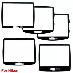 Schermo LCD vetro esterno esterno per Nikon D3X D90 D60 D40 D3200 D300 D5200 D700 - Foto 1 di 29