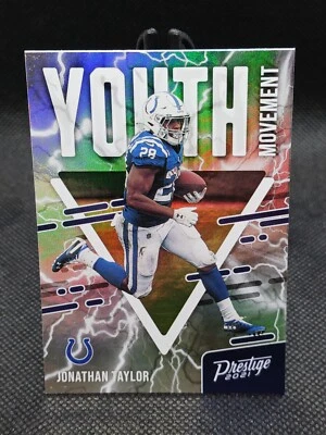 2022 Prestige Youth Movement - Jonathan Taylor #YM-4 Indianapolis Colts - Image 1 of 2