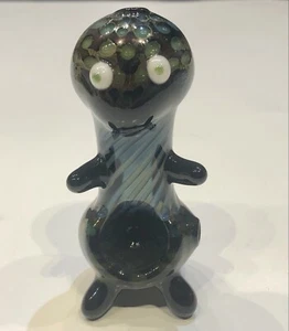 Hand Blown American Made Glass Animal Pipe - Picture 1 of 3