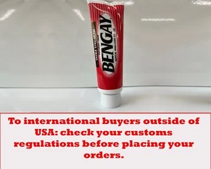 BENGAY Ultra Strength Topical Analgesic Pain Relieving Cream 4oz - Picture 1 of 9